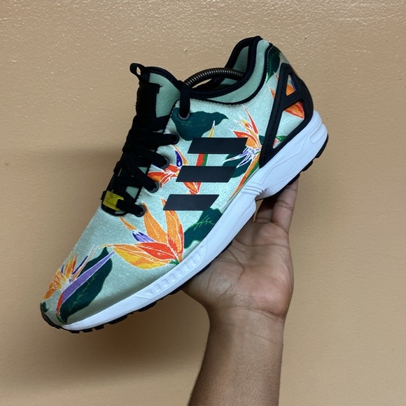 Adidas ZX Flux NPS Blush Green - Picture 10 of 17